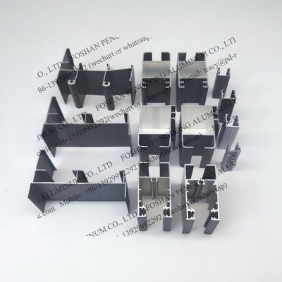 پروفایل آلومینیومی پنجره ای آنودیزه نقره ای