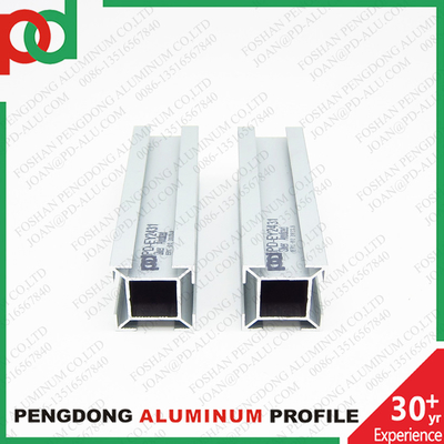 پروفیل های نرده آلومینیومی با رنگ چوب مشکی مات پلاتا به طول 6 متر با روکش آنادایز برنز و اندازه های مختلف