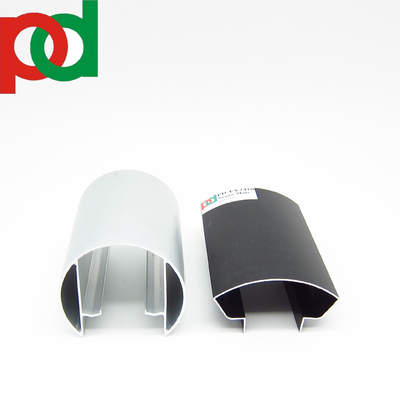 لوله های چوبی رنگ دانه آلومینیوم U Channel برای لوله های بالکن بالکن بالکن بالکن بالکن به آمریکای جنوبی صادر می شود