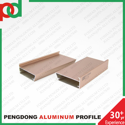 دستگیره های کششی پروفیل آلومینیومی برای کابینت آشپزخانه، قاب درب شیشه ای کرکره ای آلیاژ است.