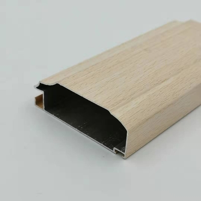 پروفیل آلومینیومی لیبیا T5 6063 وود فینیش برای کابینت آشپزخانه