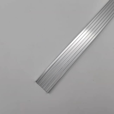 20.5mm U شکل پروفیل آلومینیوم عرض پرداخت 20.5mm ارتفاع 5mm
