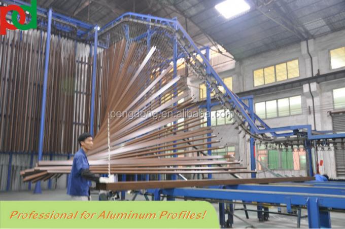 دانه چوب aluminium profile for kitchen cabinet