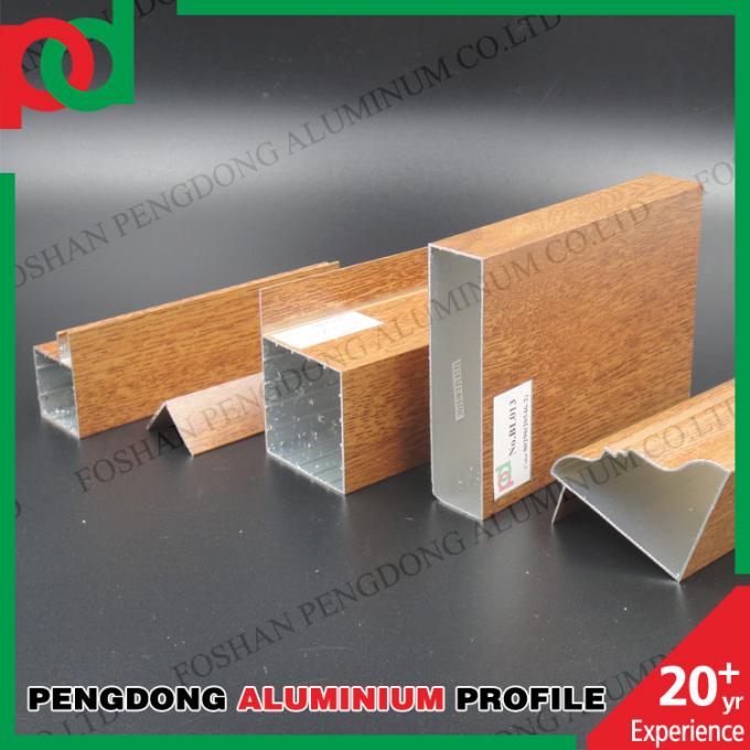 لیبی دانه چوب Aluminium kitchen profile