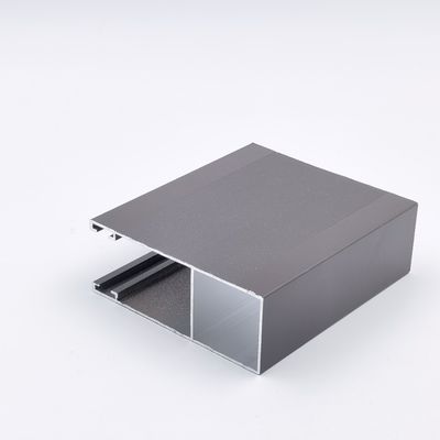 قیمت خوب پروفیل آلومینیومی کابینت کرکره ای عریض 6063 T5 55 میلی متری برای منازل مسکونی آنلاین