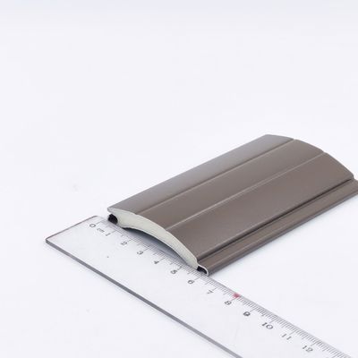 قیمت خوب پروفیل های اکستروژن آلومینیومی کرکره غلتکی چوب برای درب گاراژ آنلاین