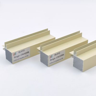 قیمت خوب نمایه تخته دامن کابینت آشپزخانه استاندارد اکستروژن آلومینیومی با روکش پودری آنلاین