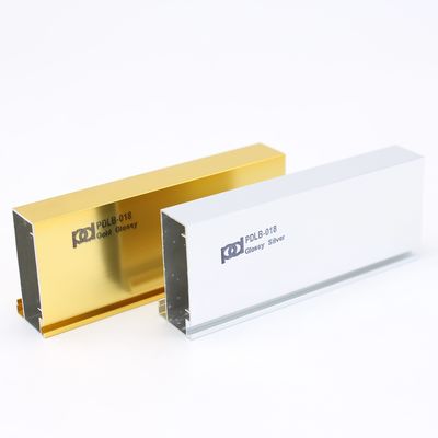 قیمت خوب پروفیل کابینت آشپزخانه آلومینیوم پولیش نقره ای براق تولید کننده فوشان آنلاین
