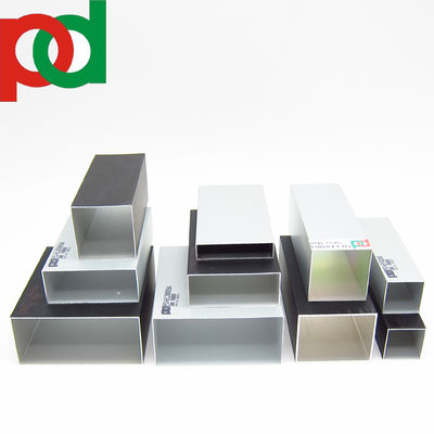 قیمت خوب 6063 T5 لوله های آلومینیومی سوراخ مستطیل آلومینیومی مربع لوله آلومینیومی زاویه آنلاین