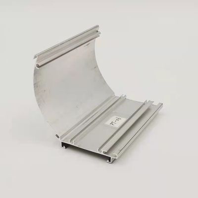 قیمت خوب پروفیل مسیر پرده آلومینیومی آنودایز 6063 پایین لوله فنری میله آنلاین
