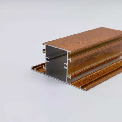قیمت خوب لیبیا الجزایر وود فینیش پروفیل آلومینیوم اکستروژن آلومینیوم با پوشش پودری آنلاین