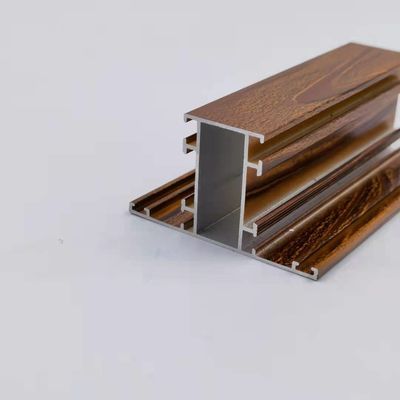 قیمت خوب پروفیل آلومینیومی دانه های چوب تمام شده آسیاب برای پنجره و در آنلاین