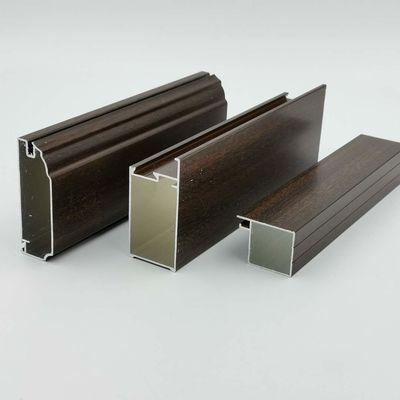 قیمت خوب پروفیل های درب کابینت آلومینیومی سفارشی اسرائیل 6063 T5 با روکش پودری به ضخامت 1.2 میلی متر آنلاین