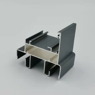 قیمت خوب نمای پنجره قاب گامبیا 6063 T6 شکل های آلومینیومی اکسترود شده آنلاین